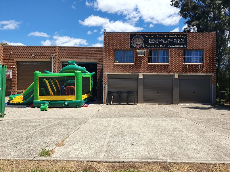 a kids jumping castle can be rented